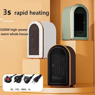 Ηλεκτρικός θερμαντήρας ανεμιστήρα 1200W PTC Μίνι φορητό δωμάτιο