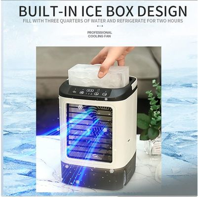 7 χρώματα Led Light Air Cooler με λειτουργία ψύξης ομίχλης για λύση ψύξης δωματίου ξενοδοχείου