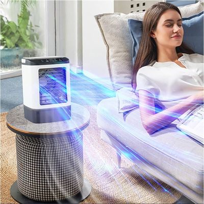 7 χρώματα Led Light Air Cooler με λειτουργία ψύξης ομίχλης για λύση ψύξης δωματίου ξενοδοχείου