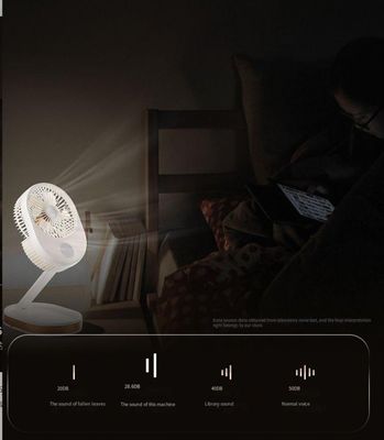 Αγγλικά Εργασιακή γλώσσα Φορητή φόρτιση USB αναδιπλώσιμος μικρός ανεμιστήρας για το γραφείο στο σπίτι