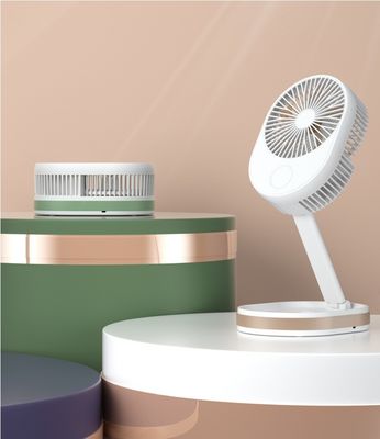 1500mAh χωρητικότητα μπαταρίας Οικιακός φορητός ανεμιστήρας επιφάνειας εργασίας USB φόρτιση Κατασκηνώσεων αναδιπλούμενος ανεμιστήρας