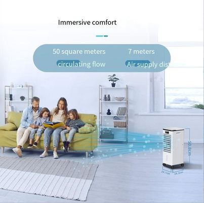 Φορητός 3 σε 1 Ηλεκτρικός ψυκτικός ανεμιστήρας Αέρας έξυπνος εξαγνιστής αέρας ανεμιστήρας με ψύκτη αέρας νερού