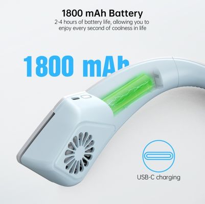USB επαναφορτιζόμενος ανεμιστήρας με 18650 μπαταρία 1800mAh και σχεδιασμός χωρίς λεπίδα