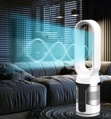 Πλαστικά ψύξη θέρμανση HEPA Αθόρυβος Bladeless ηλεκτρικοί ανεμιστήρες 20 ίντσες για το νοικοκυριό