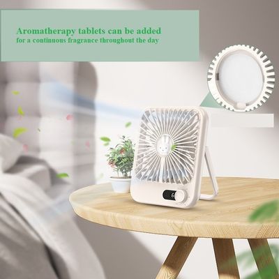 Φορητός μικρός ανεμιστήρας ψύξης για γραφείο σπίτι επαναφορτιζόμενο μικρό αναδιπλούμενο προσωπικό τραπέζι