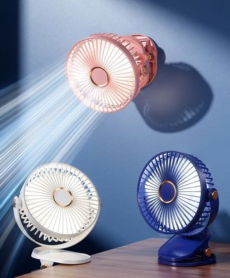 175*112*210MM Προσωπικός ανεμιστήρας με υψηλή ταχύτητα ανέμου και USB επαναφορτιζόμενο για κοιτώνα