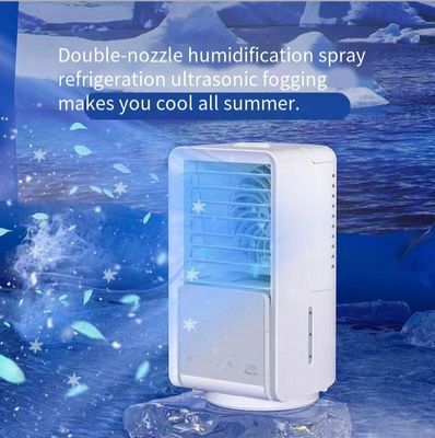 Φορητός 4000mAh ψύκτης αεραγωγού Mini παροχή ρεύματος 9W μικρά κλιματιστικά για το σπίτι επαναφορτιζόμενα