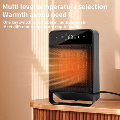 Φορητό ηλεκτρικό θερμαντήρα ανεμιστήρα 1500W για χειμερινό δωμάτιο Οικιακό χώρο Κερματικό θερμαντήρα PTC