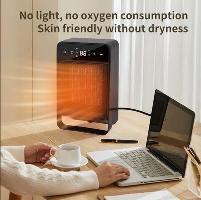 Φορητό ηλεκτρικό θερμαντήρα ανεμιστήρα 1500W για χειμερινό δωμάτιο Οικιακό χώρο Κερματικό θερμαντήρα PTC