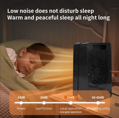 Φορητό ηλεκτρικό θερμαντήρα ανεμιστήρα 1500W για χειμερινό δωμάτιο Οικιακό χώρο Κερματικό θερμαντήρα PTC
