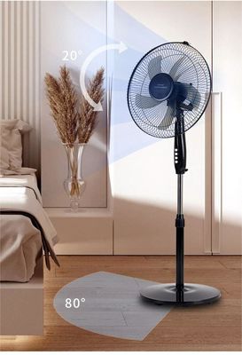 43*43*110CM ABS πλαστικό 16 ιντσών ηλεκτρικός κάθετος ανεμιστήρας για ψύξη και εξαερισμό αέρα