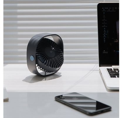 DC5V/1A 4.2W Τύπος μπαταρίας επαναφορτιζόμενοι ανεμιστήρες ψύξης αέρα γραφείου με λειτουργία ταχύτητας 3X