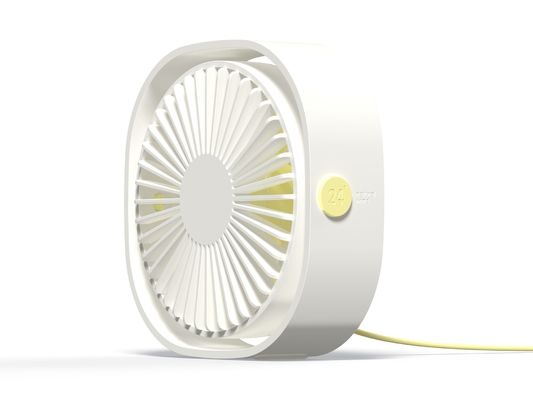 Ηλεκτρονική μπαταρία USB επαναφορτιζόμενος μίνι ανεμιστήρας για φορητή χειροκίνητη ψύξη 129 * 122 * 52 mm