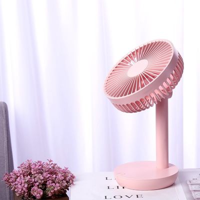 Μέγεθος L x W x H ίντσες 170*138*270mm Φορητός ηλεκτρικός ανεμιστήρας τραπεζιού σε ροζ