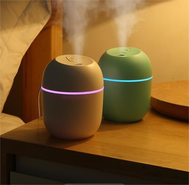 USB RGB Light Mini Car Water Drop Desktop Αρωματική Αεροθεραπεία Υγραντήρας Οικιακής χρήσης