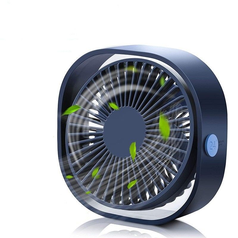 DC5V/1A 4.2W Τύπος μπαταρίας επαναφορτιζόμενοι ανεμιστήρες ψύξης αέρα γραφείου με λειτουργία ταχύτητας 3X